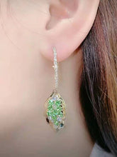 Load image into Gallery viewer, Summer Tassel Leaf Earrings