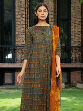 Load image into Gallery viewer, Unstitched Printed Lawn 3pc Suit (Code:U1514ZINC)