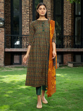 Load image into Gallery viewer, Unstitched Printed Lawn 3pc Suit (Code:U1514ZINC)