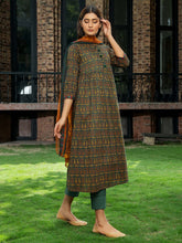 Load image into Gallery viewer, Unstitched Printed Lawn 3pc Suit (Code:U1514ZINC)