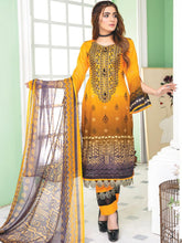 Load image into Gallery viewer, Almirah Unstitched Embroidered Printed Lawn Suit DA01