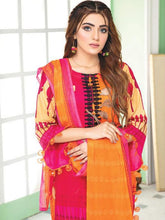 Load image into Gallery viewer, Almirah Unstitched Embroidered Printed Lawn Suit DA002