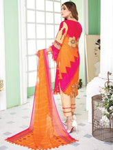 Load image into Gallery viewer, Almirah Unstitched Embroidered Printed Lawn Suit DA002