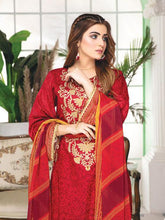 Load image into Gallery viewer, Almirah Unstitched Embroidered Printed Lawn Suit DA004