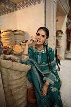 Load image into Gallery viewer, Raaya AURA 3pc Unstitched Luxury Embroidered Karandi Suit RA-21-RK-D1