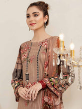 Load image into Gallery viewer, Bin Dawood - Ayesha Samia 3pc Unstitched Embroidered Digital Printed Luxury Lawn Suit D-07