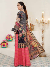 Load image into Gallery viewer, Bin Dawood - Ayesha Samia 3pc Unstitched Embroidered Digital Printed Luxury Lawn Suit D-09