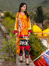 Load image into Gallery viewer, Bin Dawood Tania 3pc Unstitched Embroidered Digital Printed Lawn Suit D‐03