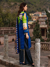 Load image into Gallery viewer, Bin Dawood Tania 3pc Unstitched Embroidered Digital Printed Lawn Suit D‐04