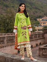 Load image into Gallery viewer, Bin Dawood Tania 3pc Unstitched Embroidered Digital Printed Lawn Suit D‐05