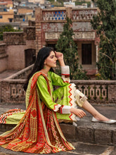 Load image into Gallery viewer, Bin Dawood Tania 3pc Unstitched Embroidered Digital Printed Lawn Suit D‐05