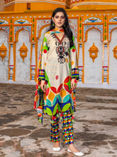 Load image into Gallery viewer, Bin Dawood Tania 3pc Unstitched Embroidered Digital Printed Lawn Suit D‐09