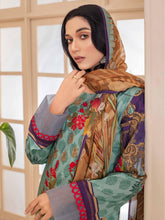 Load image into Gallery viewer, Bin Dawood Zara Sara 3pc Unstitched Embroidered Digital Printed Luxury Lawn Suit DZS-04