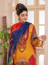 Load image into Gallery viewer, Bin Dawood Zara Sara 3pc Unstitched Embroidered Digital Printed Luxury Lawn Suit DZS-07