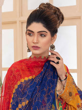 Load image into Gallery viewer, Bin Dawood Zara Sara 3pc Unstitched Embroidered Digital Printed Luxury Lawn Suit DZS-07