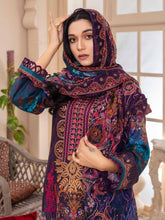 Load image into Gallery viewer, Bin Dawood Zara Sara 3pc Unstitched Embroidered Digital Printed Luxury Lawn Suit DZS-08