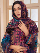 Load image into Gallery viewer, Bin Dawood Zara Sara 3pc Unstitched Embroidered Digital Printed Luxury Lawn Suit DZS-08