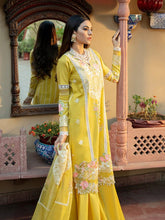 Load image into Gallery viewer, Bin Ilyas Dastak 3pc Unstitched Luxury Embroidered Festive Lawn Suit D11-A
