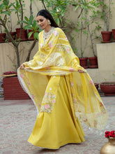 Load image into Gallery viewer, Bin Ilyas Dastak 3pc Unstitched Luxury Embroidered Festive Lawn Suit D11-A