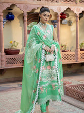 Load image into Gallery viewer, Bin Ilyas Dastak 3pc Unstitched Luxury Embroidered Festive Lawn Suit D11-B
