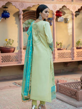 Load image into Gallery viewer, Bin Ilyas Dastak 3pc Unstitched Luxury Embroidered Festive Lawn Suit D12-A