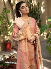 Load image into Gallery viewer, Bin Ilyas Dastak 3pc Unstitched Luxury Embroidered Festive Lawn Suit D12-B