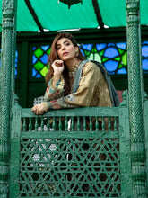 Load image into Gallery viewer, Bin Ilyas Dastak 3pc Unstitched Luxury Embroidered Festive Lawn Suit D13-A