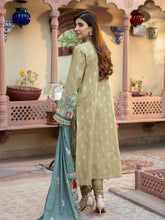 Load image into Gallery viewer, Bin Ilyas Dastak 3pc Unstitched Luxury Embroidered Festive Lawn Suit D13-A