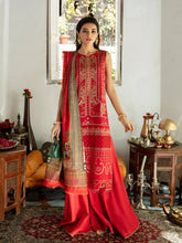 Load image into Gallery viewer, Bin Ilyas Dastak 3pc Unstitched Luxury Embroidered Festive Lawn Suit D14-A