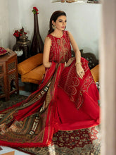 Load image into Gallery viewer, Bin Ilyas Dastak 3pc Unstitched Luxury Embroidered Festive Lawn Suit D14-A