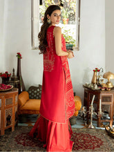 Load image into Gallery viewer, Bin Ilyas Dastak 3pc Unstitched Luxury Embroidered Festive Lawn Suit D14-A