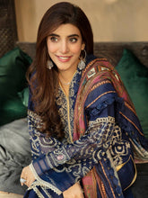 Load image into Gallery viewer, Bin Ilyas Dastak 3pc Unstitched Luxury Embroidered Festive Lawn Suit D14-B
