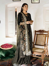Load image into Gallery viewer, Bin Ilyas Dastak 3pc Unstitched Luxury Embroidered Festive Lawn Suit D15-A