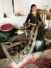 Load image into Gallery viewer, Bin Ilyas Dastak 3pc Unstitched Luxury Embroidered Festive Lawn Suit D15-A