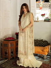 Load image into Gallery viewer, Bin Ilyas Dastak 3pc Unstitched Luxury Embroidered Festive Lawn Suit D15-B