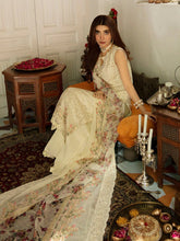 Load image into Gallery viewer, Bin Ilyas Dastak 3pc Unstitched Luxury Embroidered Festive Lawn Suit D15-B