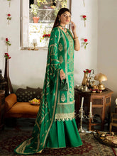 Load image into Gallery viewer, Bin Ilyas Dastak 3pc Unstitched Luxury Embroidered Festive Lawn Suit D16-B