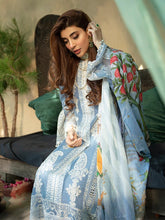 Load image into Gallery viewer, Bin Ilyas Dastak 3pc Unstitched Luxury Embroidered Festive Lawn Suit D17-B