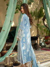 Load image into Gallery viewer, Bin Ilyas Dastak 3pc Unstitched Luxury Embroidered Festive Lawn Suit D17-B