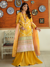 Load image into Gallery viewer, Bin ilyas ‐ Mor Mahal Ki Raniyan Unstitched Luxury Suit - MMR 001A