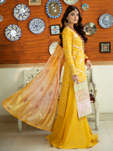 Load image into Gallery viewer, Bin ilyas ‐ Mor Mahal Ki Raniyan Unstitched Luxury Suit - MMR 001A
