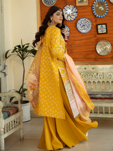 Load image into Gallery viewer, Bin ilyas ‐ Mor Mahal Ki Raniyan Unstitched Luxury Suit - MMR 001A