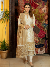Load image into Gallery viewer, Bin ilyas ‐ Mor Mahal Ki Raniyan Unstitched Luxury Suit - MMR 002A