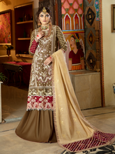 Load image into Gallery viewer, Bin ilyas ‐ Mor Mahal Ki Raniyan Unstitched Luxury Suit - MMR 002B
