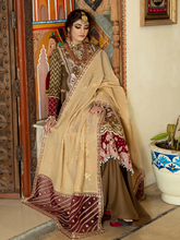 Load image into Gallery viewer, Bin ilyas ‐ Mor Mahal Ki Raniyan Unstitched Luxury Suit - MMR 002B