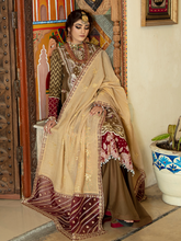 Load image into Gallery viewer, Bin ilyas ‐ Mor Mahal Ki Raniyan Unstitched Luxury Suit - MMR 002B
