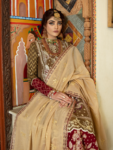 Load image into Gallery viewer, Bin ilyas ‐ Mor Mahal Ki Raniyan Unstitched Luxury Suit - MMR 002B