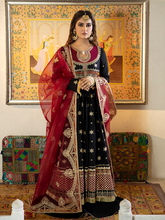Load image into Gallery viewer, Bin ilyas ‐ Mor Mahal Ki Raniyan Unstitched Luxury Suit - MMR 003A