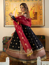 Load image into Gallery viewer, Bin ilyas ‐ Mor Mahal Ki Raniyan Unstitched Luxury Suit - MMR 003A