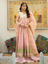 Load image into Gallery viewer, Bin ilyas ‐ Mor Mahal Ki Raniyan Unstitched Luxury Suit - MMR 003B